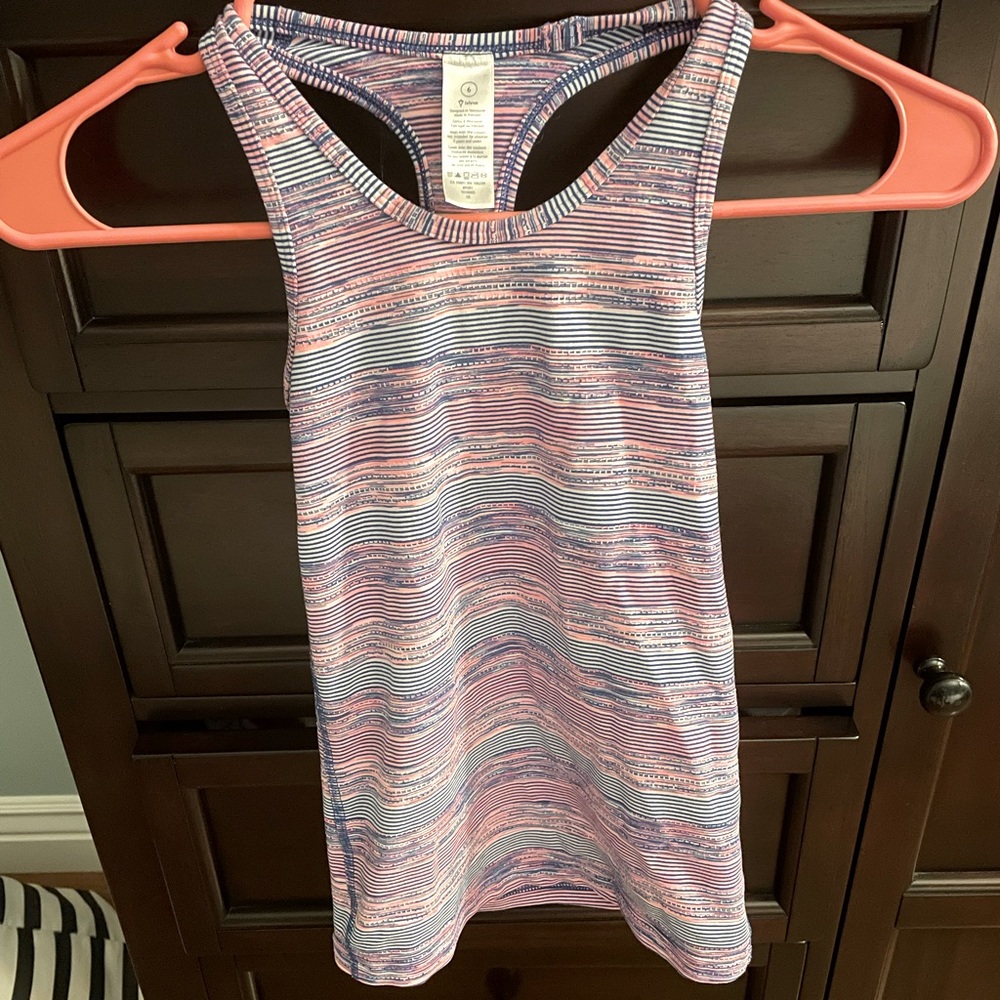 Girls Ivivva tank top.  Size 6